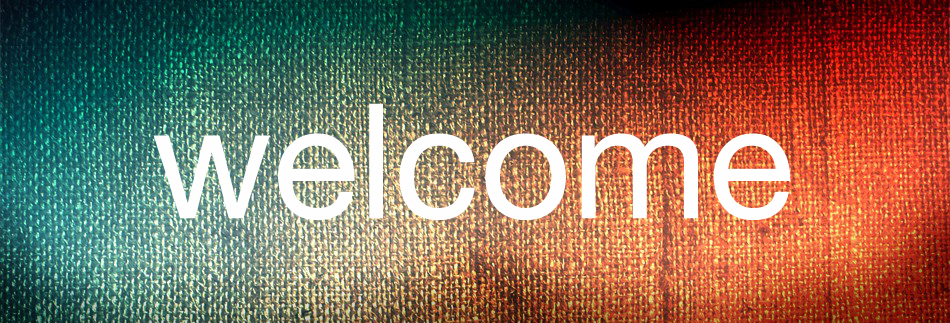 welcome page banner